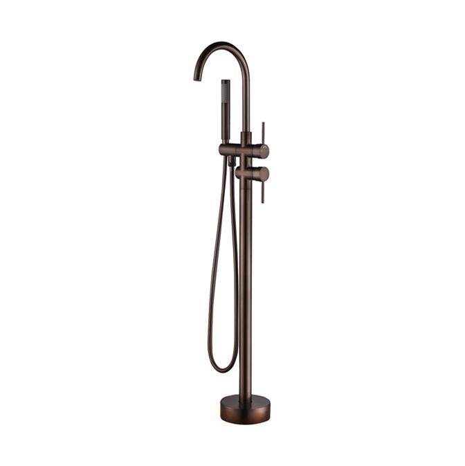 Barclay Elora Freestanding Faucet (Brass),W/Handshower,ORB