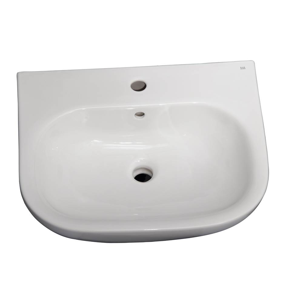 Barclay Tonique 550 Basin only,White-1 hole