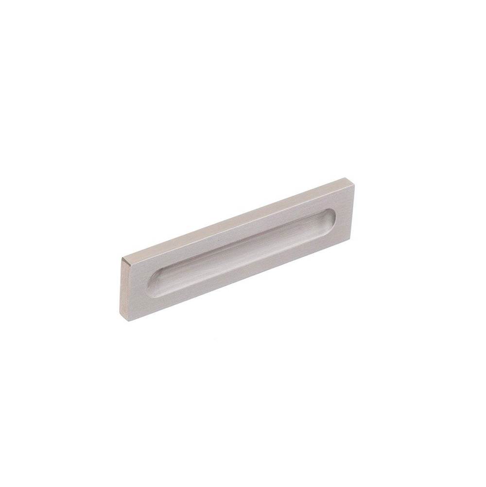 Colonial Bronze Pocket Edge Pull Hand Finished in Nickel Stainless