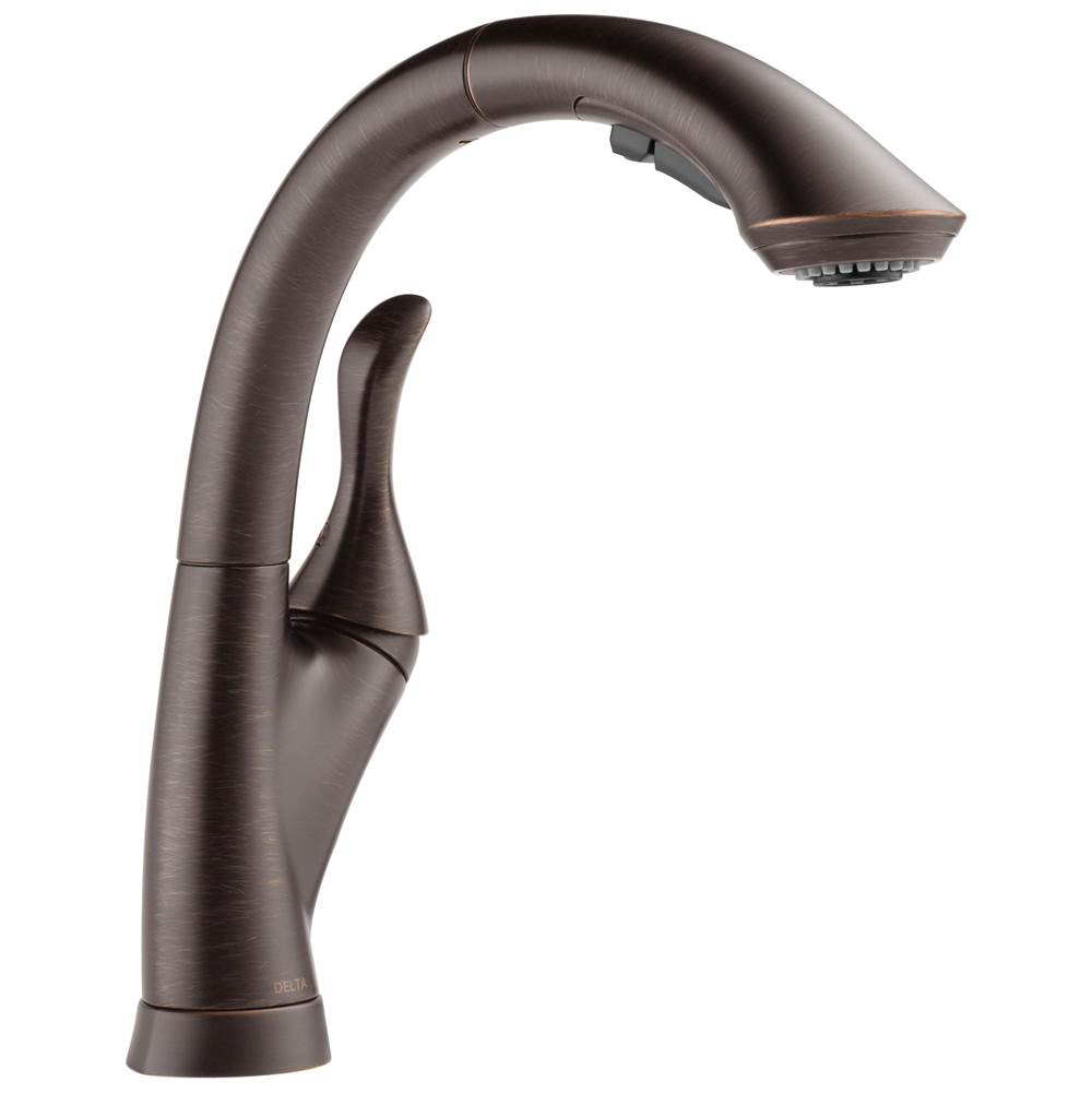 Delta Faucet Linden™ Single Handle Pull-Out Kitchen Faucet