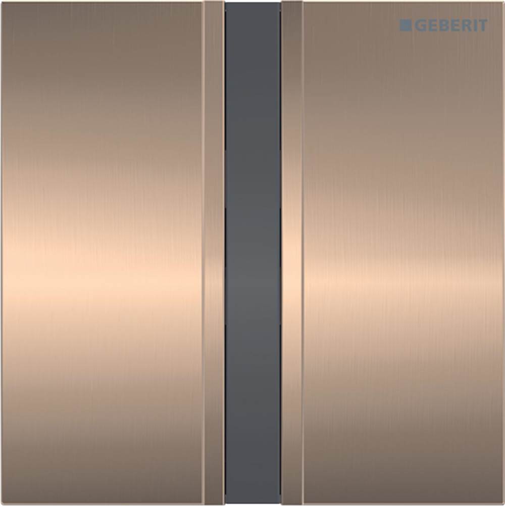 Geberit Geberit cover plate type 50: red gold / brushed