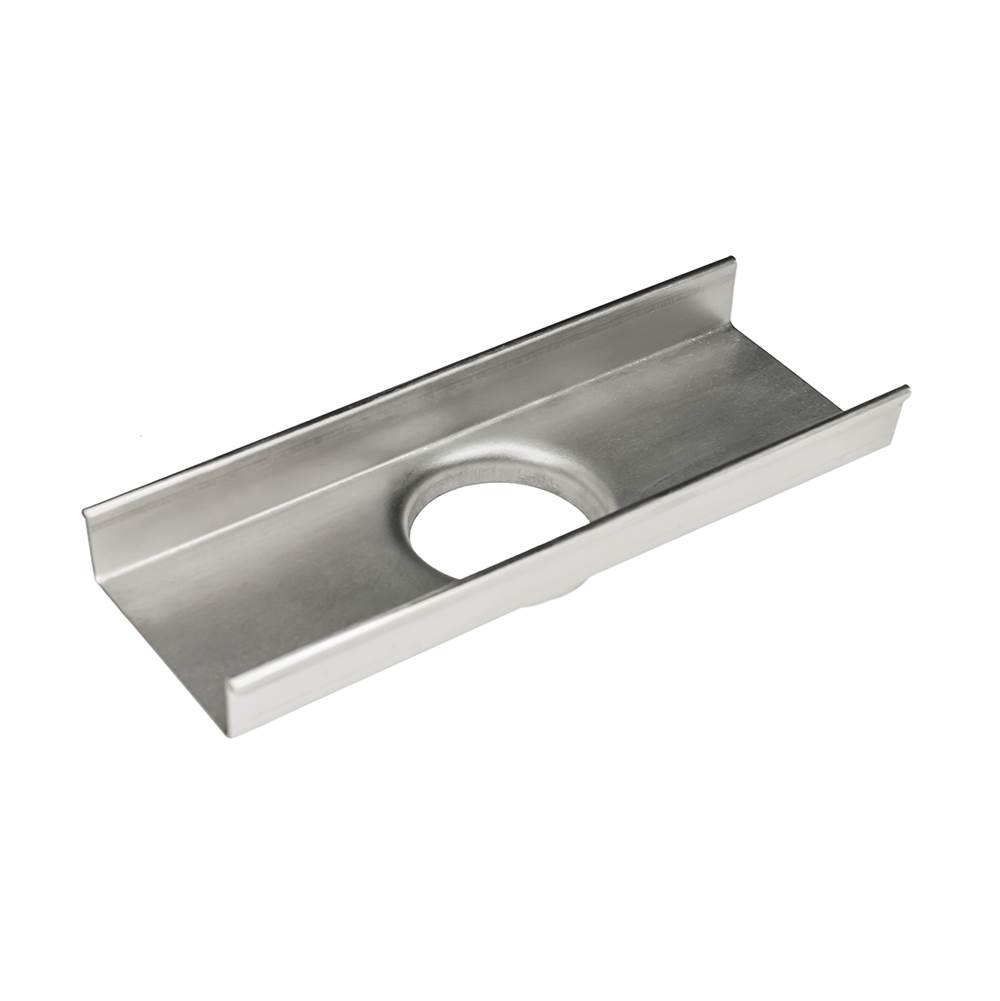 Infinity Drain 8'' Stainless Steel Outlet Section for S-AS 65/S-LTIFAS 65 Series in Satin Stainless