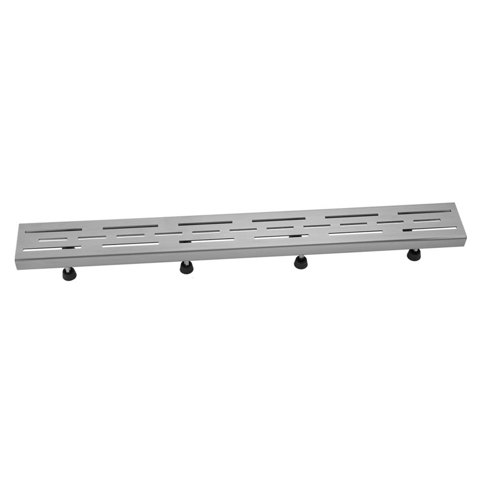 Jaclo 60'' Channel Drain Slotted Line Hole Grate