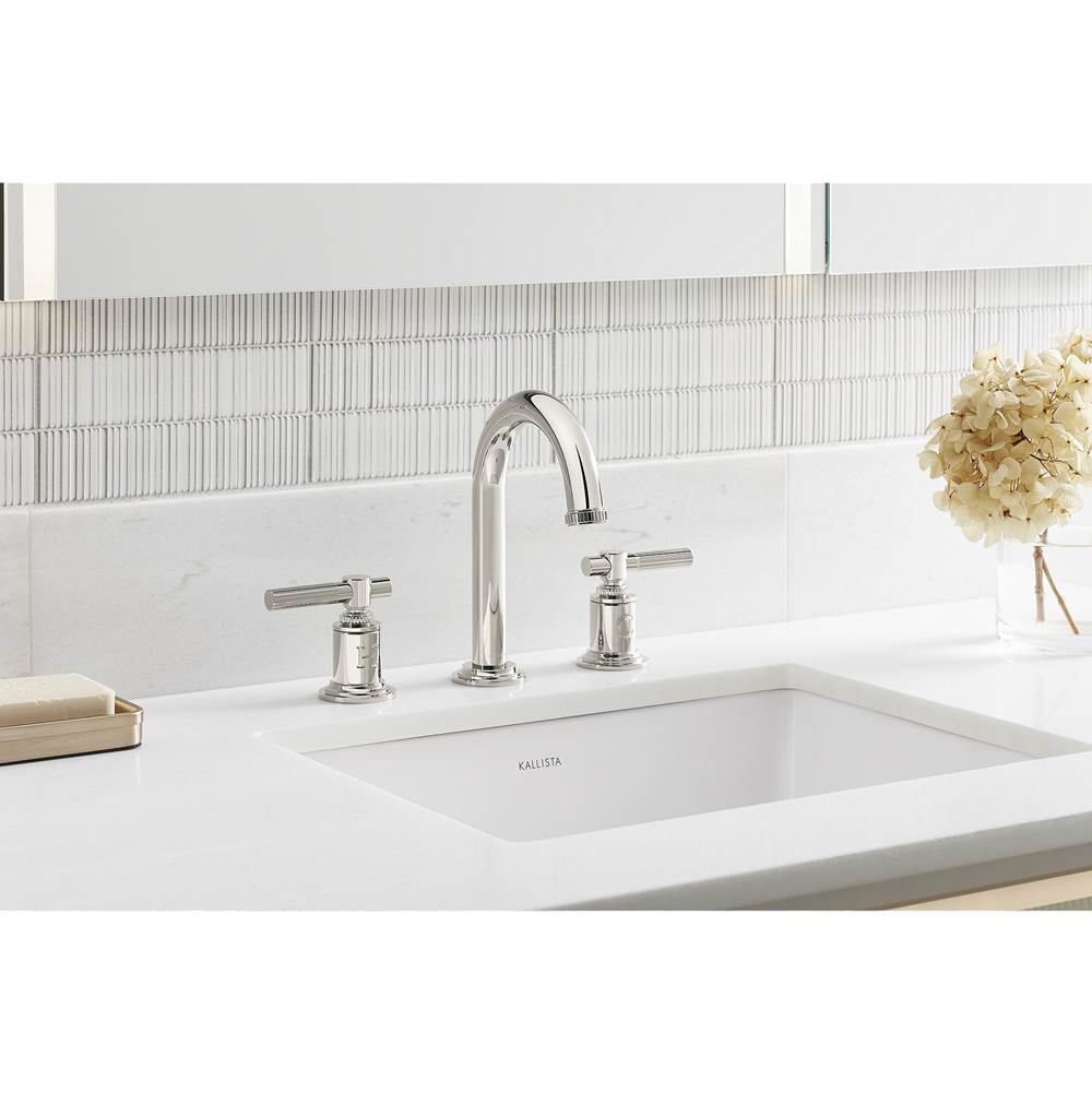 Kallista Central Park West™ Sink Faucet, Arch Spout, Lever Handles