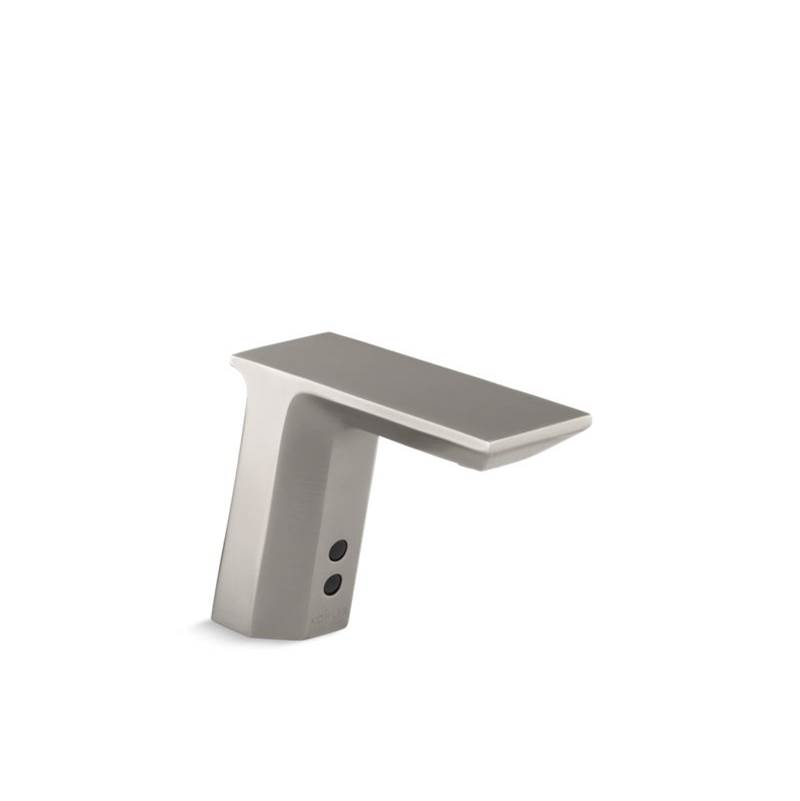 Kohler Geometric Touchless faucet with Insight™ technology and temperature mixer, AC-powered