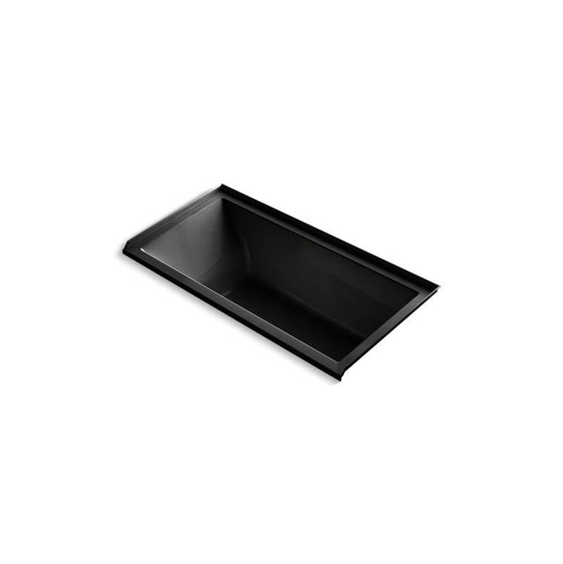 Kohler Underscore® Rectangle 60'' x 30'' alcove bath with integral flange and right-hand drain