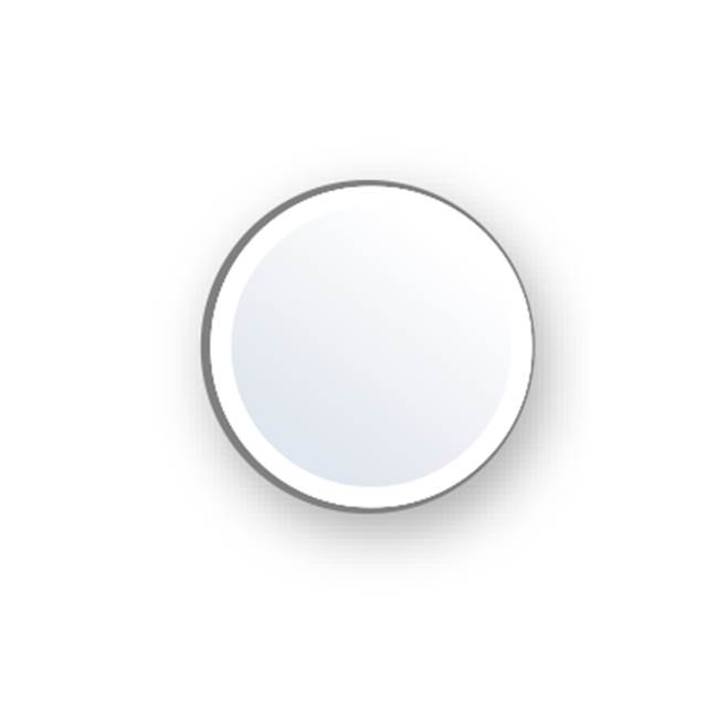 Madeli The ''O'' Collection Mirror 24'' Round, Frosted Edge,