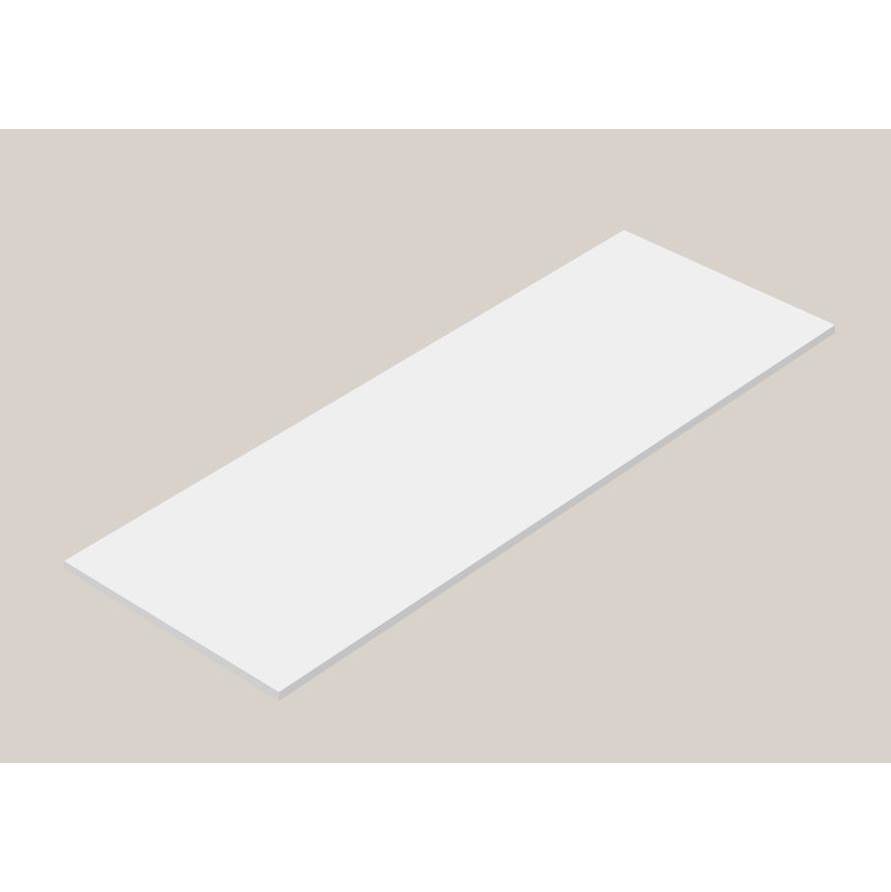 Madeli Urban-22 72''W Solid Surface , Slab No Cut-Out. Glossy White, 72''X 22''X 3/4''
