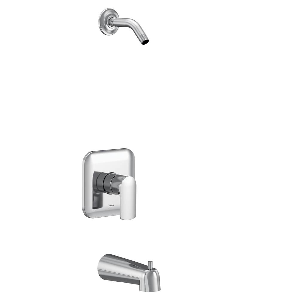Moen Rizon M-CORE 2-Series 1-Handle Tub and Shower Trim Kit in Chrome (Valve Sold Separately)