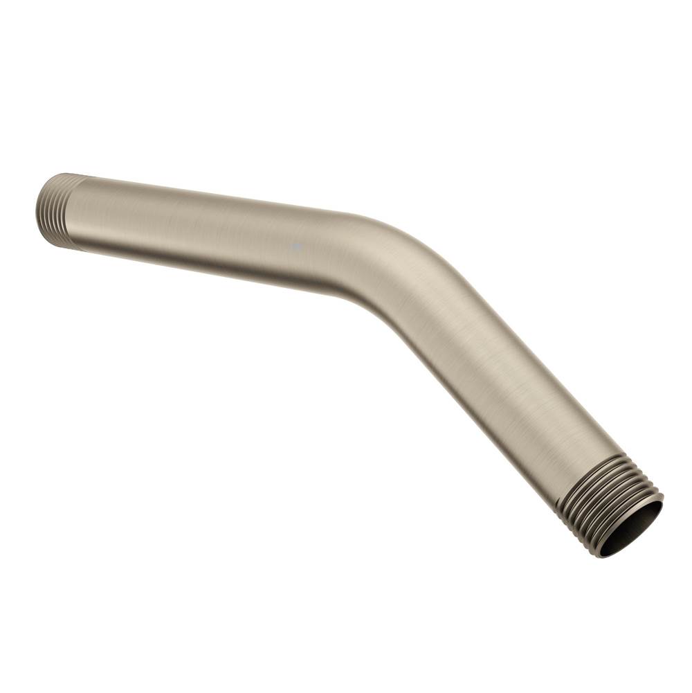 Moen 8-Inch Standard Shower Arm with 1/2-Inch Universal Threads, Brushed Nickel