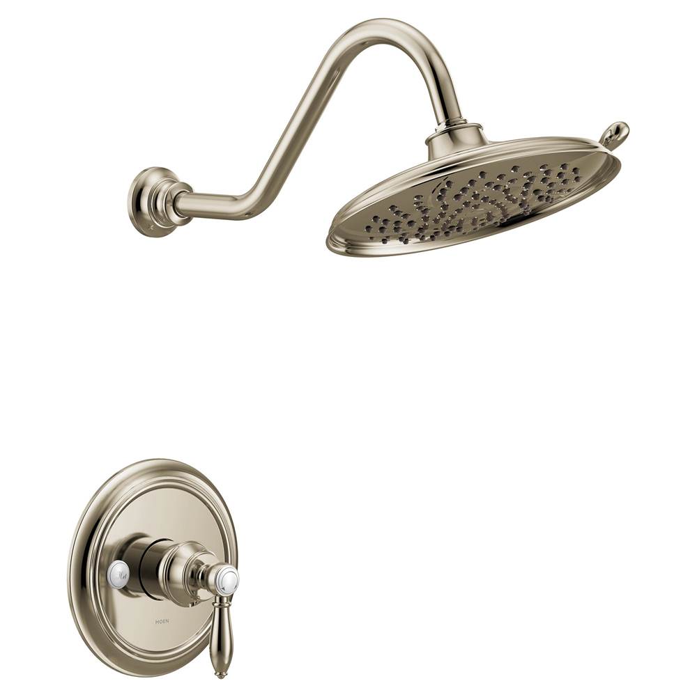 Moen Weymouth M-CORE 3-Series 1-Handle Eco-Performance Shower Trim Kit in Polished Nickel (Valve Sold Separately)