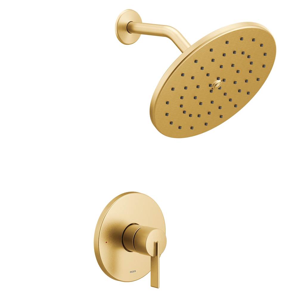Moen Cia M-CORE 3-Series 1-Handle Eco-Performance Shower Trim Kit in Brushed Gold (Valve Sold Separately)