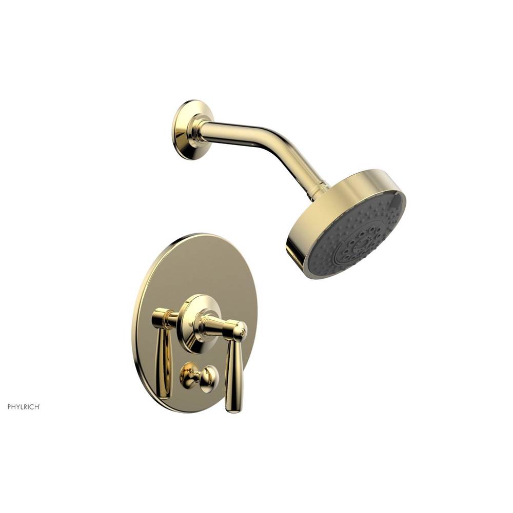 Phylrich Pb  Works  Shwr And Div Set, Lever Handle