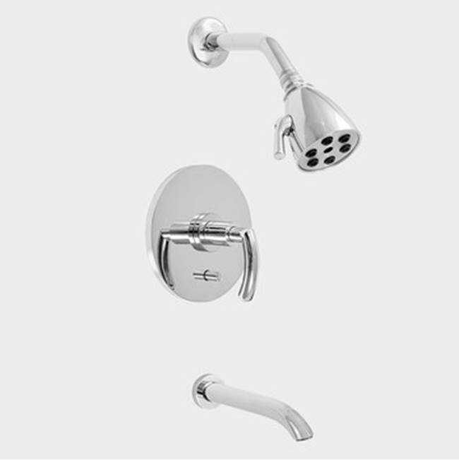 Sigma Pressure Balanced Tub & Shower Set Trim Prana Sable Bronze .80