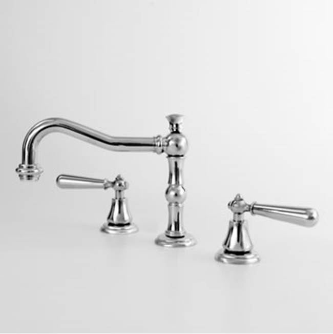 Sigma Widespread Lav Set With Lever Loire Polished Brass Pvd .40