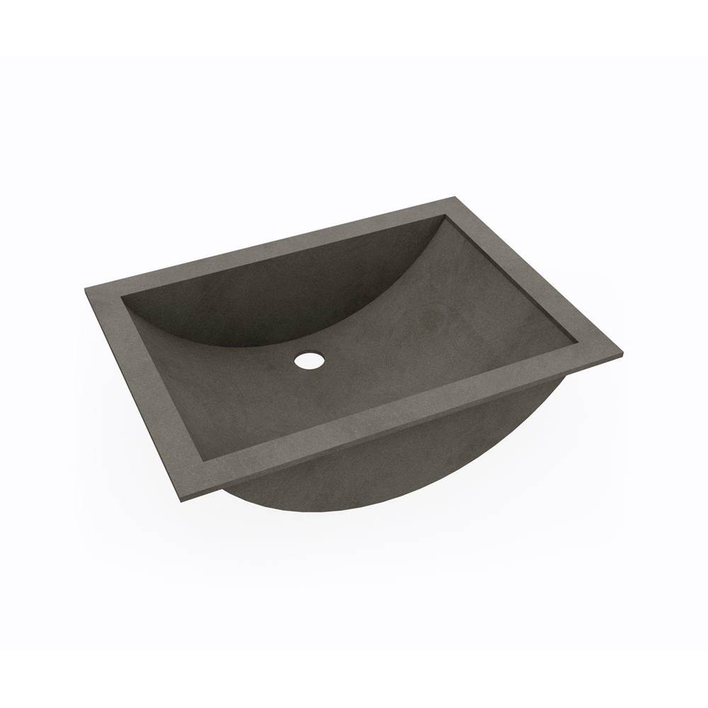 Swan UC-1913 13 x 19 Swanstone® Undermount Single Bowl Sink in Charcoal Gray