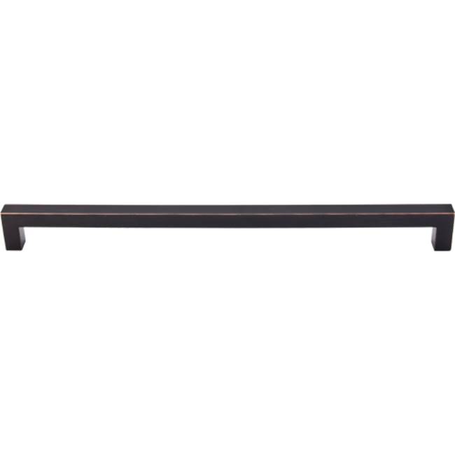 Top Knobs Square Bar Pull 12 Inch (c-c) Tuscan Bronze