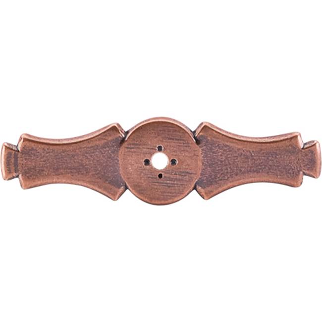Top Knobs Celtic Backplate 3 5/8 Inch Old English Copper