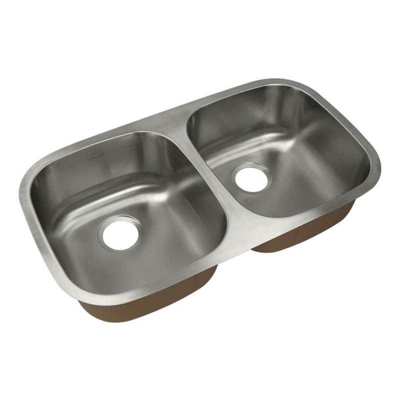 Transolid Classic Stainless Steel 32-in Undermount Kitchen Sink