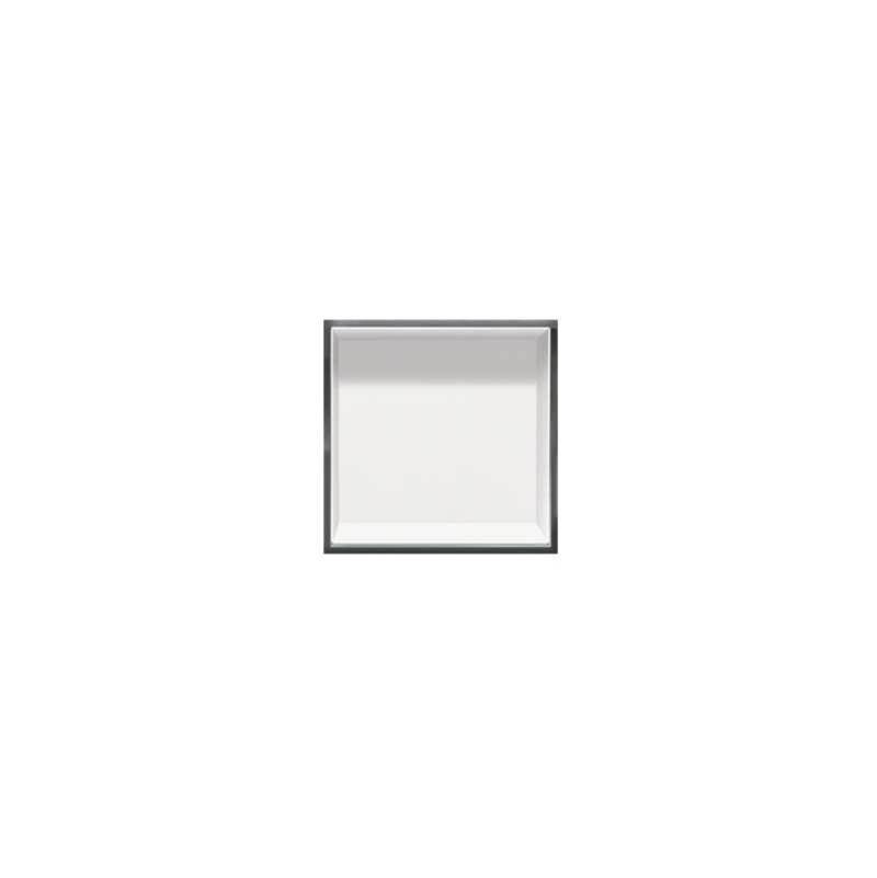Transolid Transolid 14'' x 14'' Pod Stainless/White