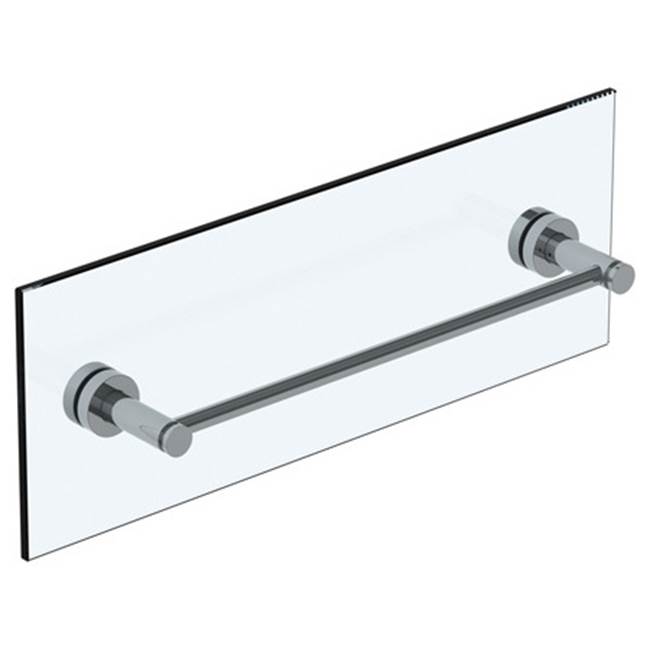 Watermark Loft 2.0 12'' shower door pull/ glass mount towel bar