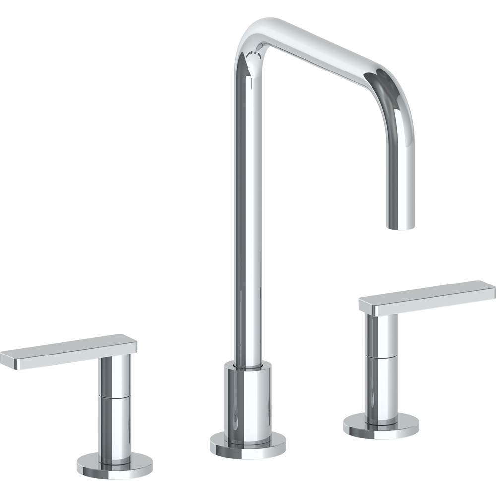Watermark Deck Mounted 3 Hole Square Top Kitchen Faucet