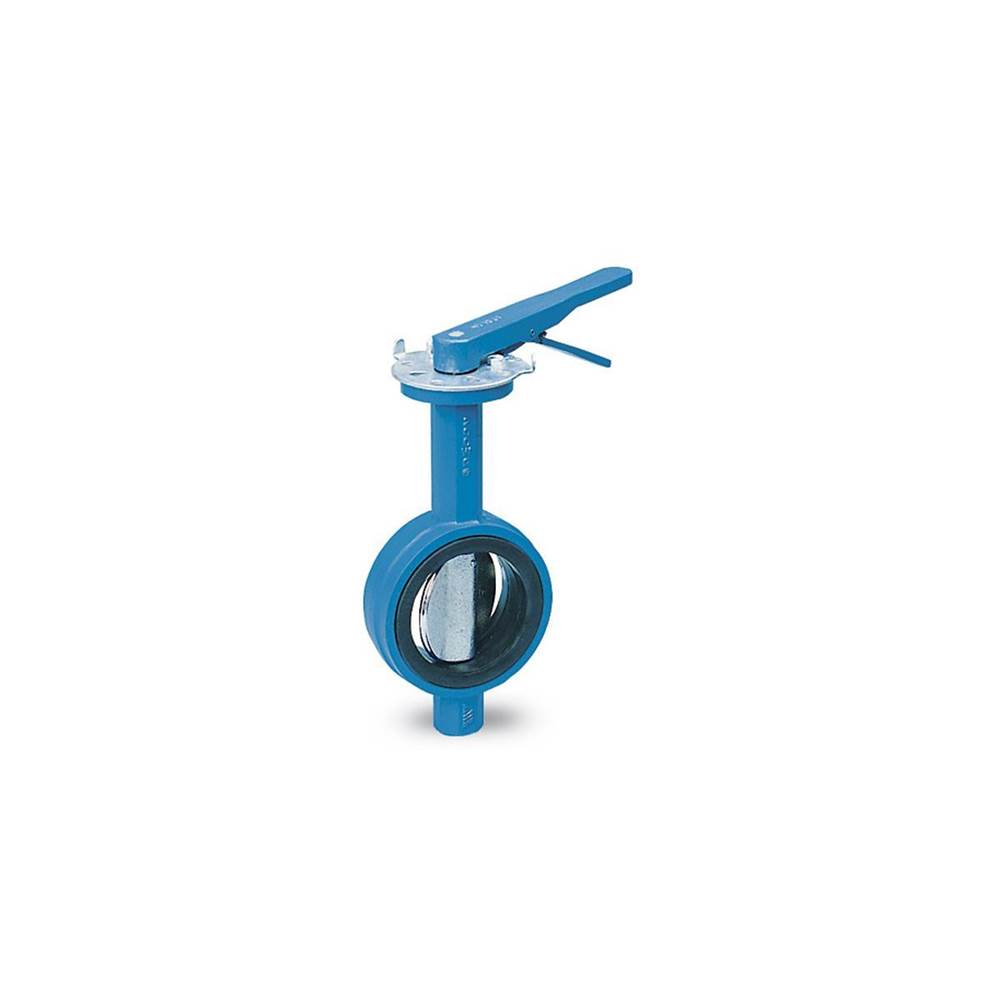 Watts 8 In Domestic Butterfly Valve, Wafer, Ductile Iron Body, 316 Ss Disc, 316 Ss Shaft, Viton Seat, Lever Handle