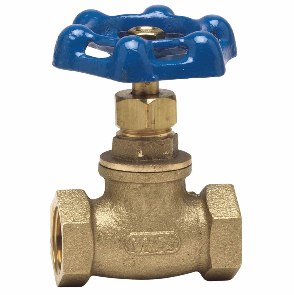 Watts 3/4 In Lead Free Stop Valve, Npt Female Connections