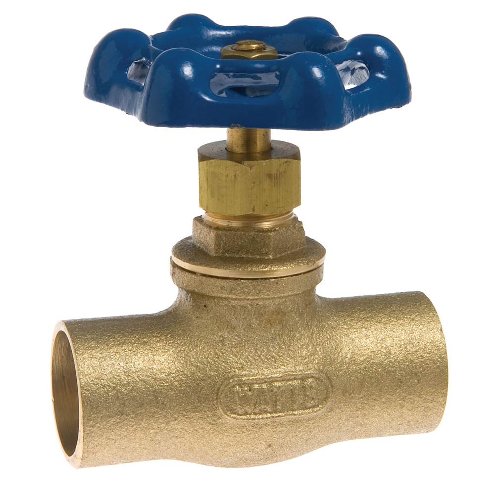 Watts 1/2 In Lead Free Stop And Waste Valve, Solder Connections