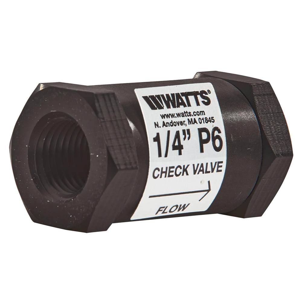 Watts 1/4 In Lead Free Silent Check Valve, Female x Female NPT Connections
