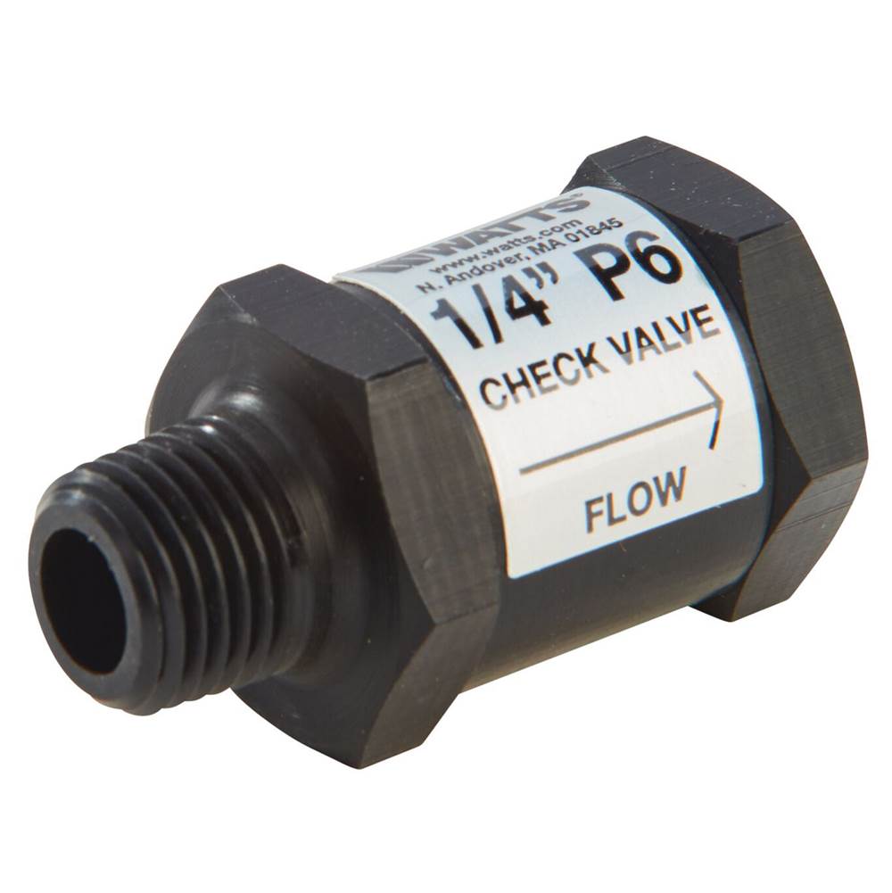 Watts 1/4 In Lead Free Silent Check Valve, Male x Female NPT Connections