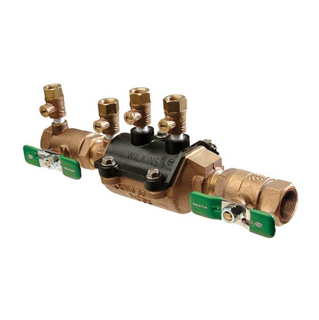 Zurn Industries 1'' 350Xl Double Check Backflow Preventer With Sae Flare Test Fitting